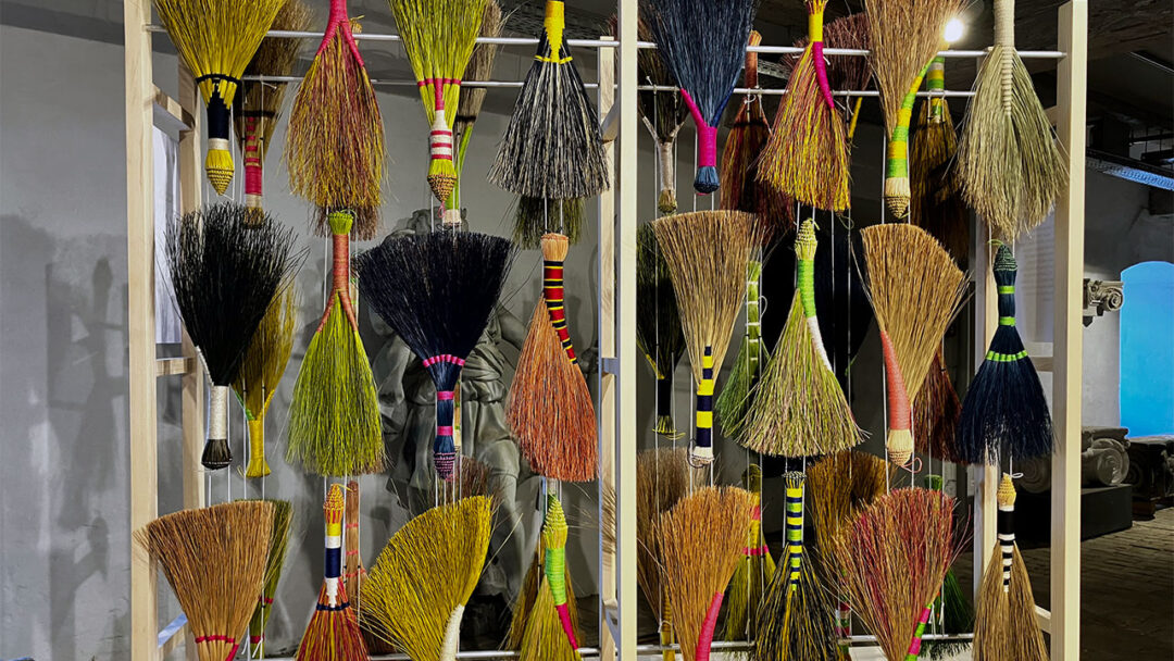 Titfutsi-koste lavet af Lutindzi græs