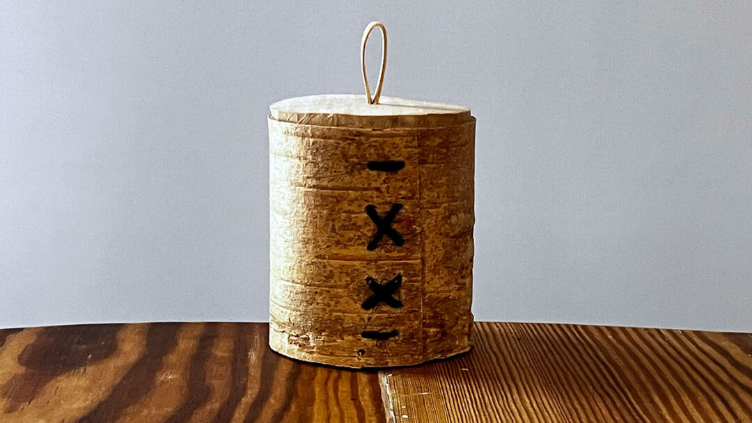 Lille näver beholder - birkebark