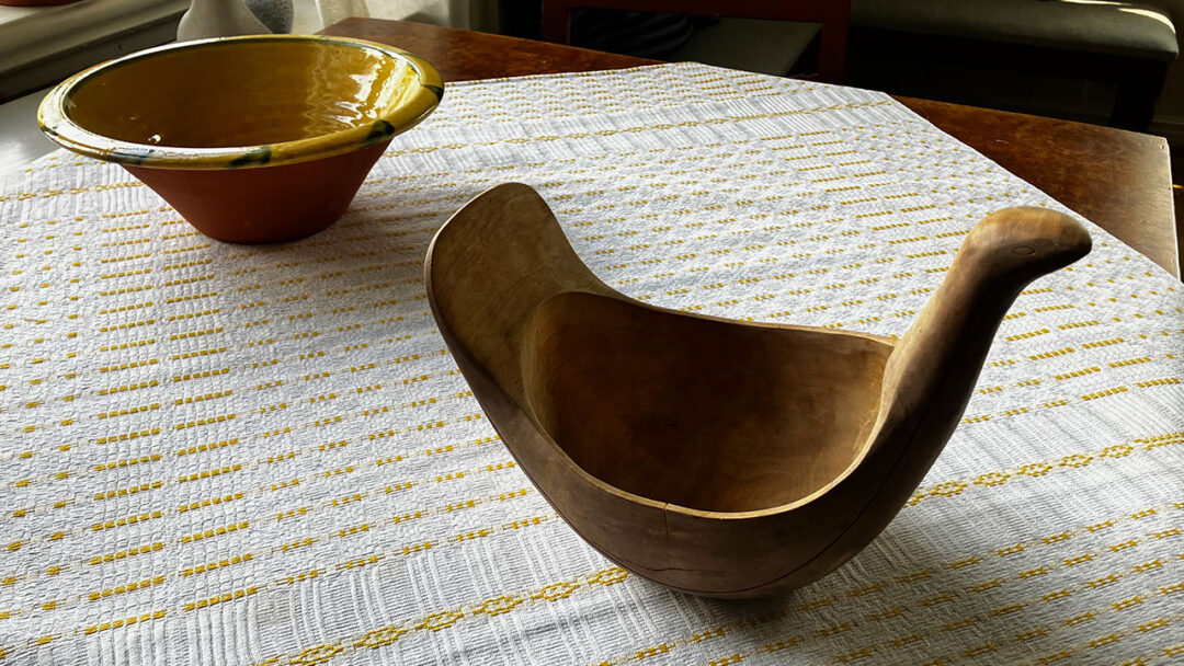 Træskål og lerfad - Säterglantan